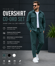 Men's Premium Overshirt Co-ord Set