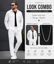 Men's Premium Overshirt Co-ord Set