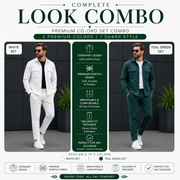 Men's Premium Overshirt Co-ord Set