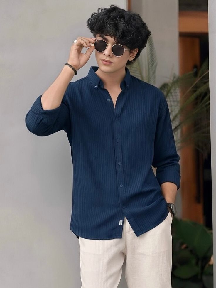 Cotton Combo Shirt and Tshirt