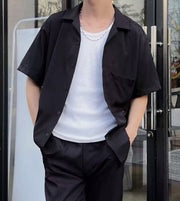Cotton Combo Shirt and Tshirt
