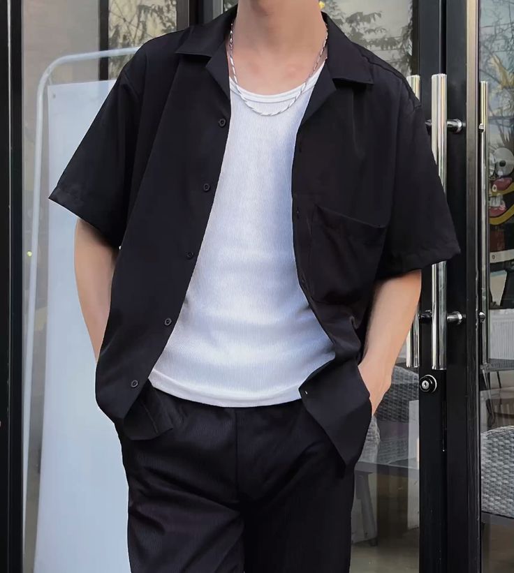Cotton Combo Shirt and Tshirt