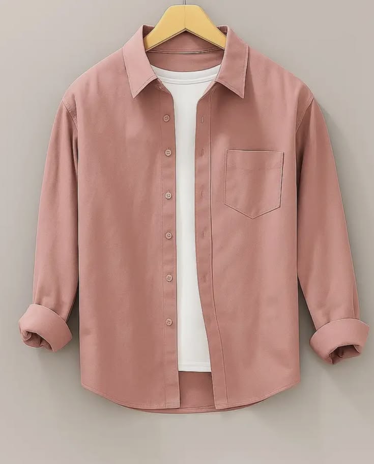 Cotton Combo Shirt and Tshirt