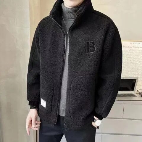 Men's Faux Fleece Thick Jacket