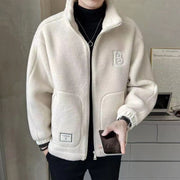 Men's Faux Fleece Thick Jacket