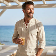🔥Limited-time offer-Men's Casual Solid Color Shirt